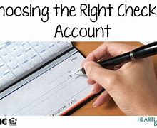 Content image for Choosing the Right Checking Account